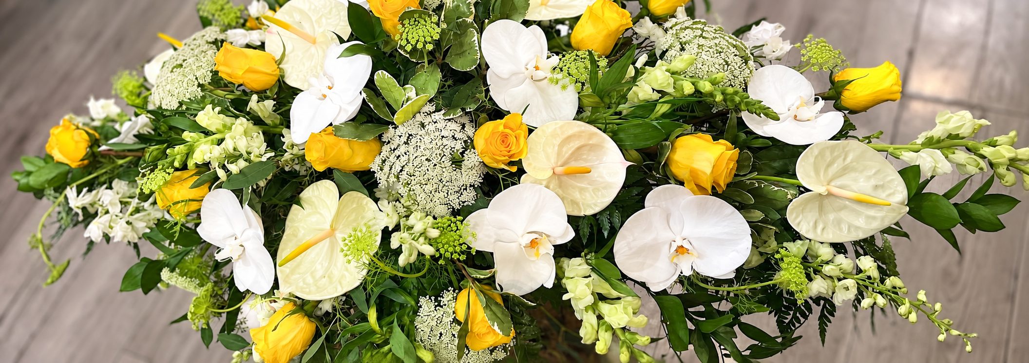 Funeral flowers from Daisy Chain Florist in Scunthorpe