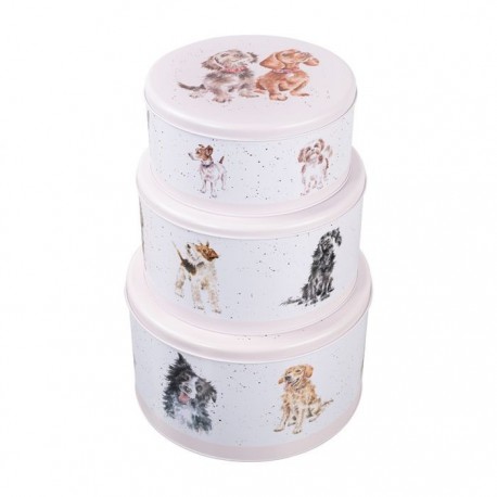 'A dogs life' cake tin nest